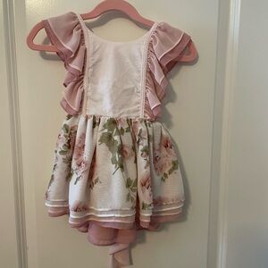 12-18mo Pleiades designs rose chiffon shortie dress dress
